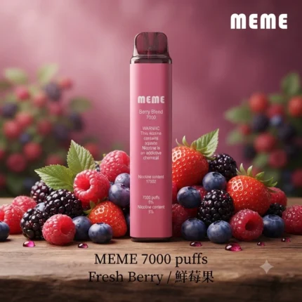 MEME 7000 puffs-鮮莓果口味